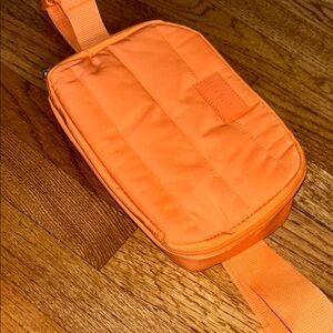 Fit + Fresh Orange Fanny Pack Insulated Cooler NEW